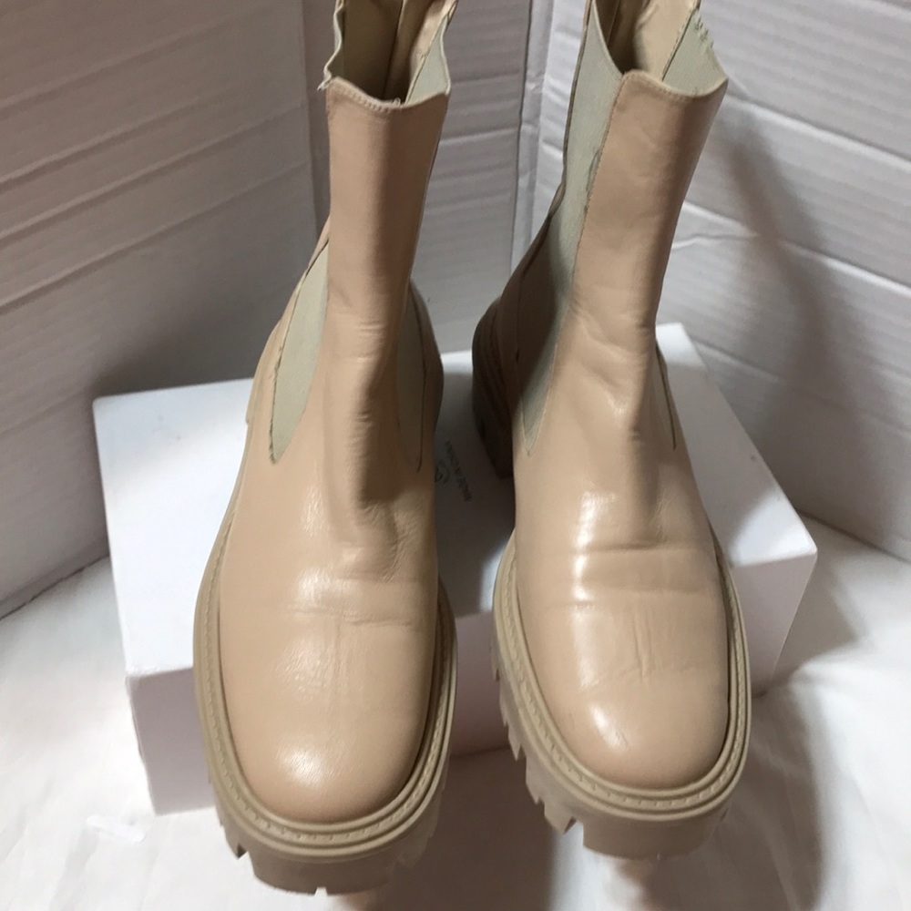 Zara combat boots with elastic